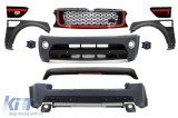 Pachet exterior Autobiography Range Rover Sport L320 Facelift rosu-negru