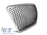 Grila tip RS gri/neagra potrivita pentru Audi A6 C6 sedan, break 2009-2011 Performance AutoTuning