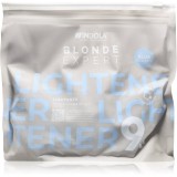Indola Blond Expert Lightener 9+ pudra decoloranta pentru par blond Blue 450 g
