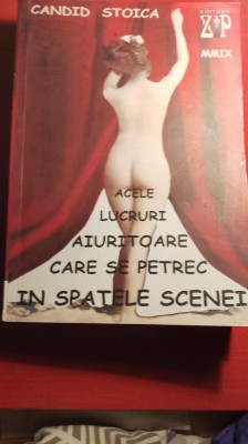Candi stoica,acele lucruri aiuritoare care SE petrec in spatele scenei /2009. foto