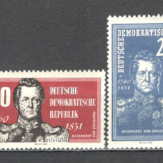 D.D.R.1960 200 ani nastere A.W.A. Graf Neidhardt-general SD.90