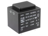 Transformator &Icirc;ncapsulat 3VA 230V 15V 100mA PCB