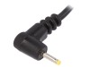 Cablu Alimentare DC Bq Cable 1.5m Negru Conector Unghi Tip Mufa 2.35/0.7mm pentru Tablete