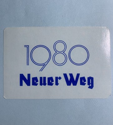 Calendar 1980 foto