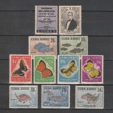 Posta Aeriana Felipe Poey LP 608-609 C185-C191 E26-27 (Scott) Cuba 1958