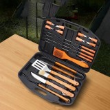 Set valiza cu 18 ustensile gratar