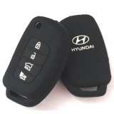 Husa silicon Hyundai 3+1 buton panica SIL 305