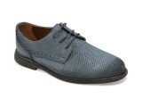 Pantofi BRAVELLI albastri, 77725, din nabuc