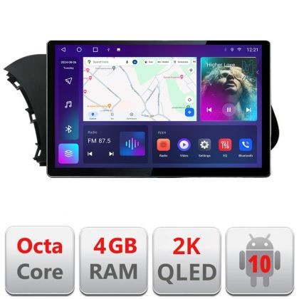 Navigatie dedicata Hyundai I20 2020- N-i20 Edonav ecran 13&quot; 2K 8 si 128 Android Waze USB Navigatie 4G 360 Toslink Youtube Radio KI CarStore Technology