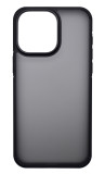 Husa din silicon X-Level Armor Series Frosted Sand pentru iPhone 15 Pro Max - Smoke Black