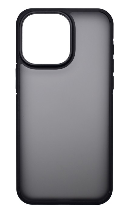 Husa din silicon X-Level Armor Series Frosted Sand pentru iPhone 15 Plus - Smoke Black