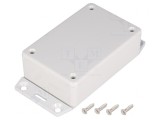 Carcasă universală ABS gri IP54 56x85x27mm