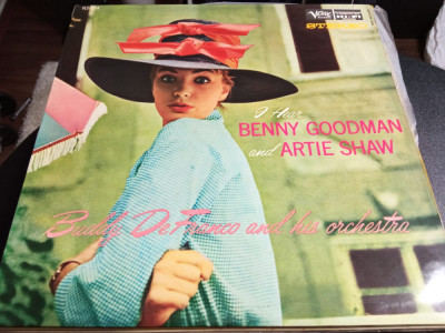 Vinil &amp;quot;Japan Press&amp;quot; Buddy DeFranco &amp;lrm;&amp;ndash; I Hear Benny Goodman And Artie Shaw (VG+) foto