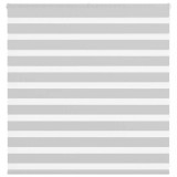 vidaXL Jaluzea tip zebra gri deschis lățime țesătură 140,9cm poliester