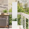 VidaXL Ecran de intimitate pentru grădină Traforaj Alb 32 x 140 cm 876372