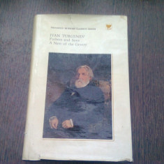 FATHER AND SONS. A NEST OF THE GENTRY - IVAN TURGENEV (CARTE IN LIMBA ENGLEZA)