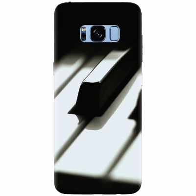 Husa silicon pentru Samsung S8, Piano Key Close Up Macro foto