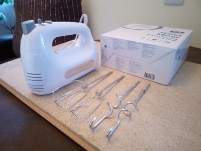 Mixer de m&amp;acirc;nă Aro HM3019N cu accesorii foto