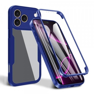 Husa pentru Apple iPhone 17 Pro, Techsuit, ColorVerse 360, Albastra foto