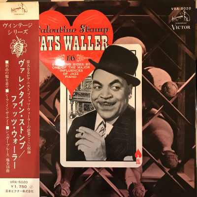 Vinil &amp;quot;Japan Press&amp;quot; Fats Waller &amp;lrm;&amp;ndash; Valentine Stomp (NM) foto