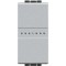 Intrerupator AXIAL cap cruce Living Light Bticino 1M aluminiu NT4054