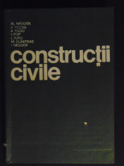 Constructii civile-Al.Negoita,V.Focsa,A.Radu,etc foto