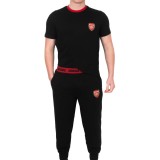 FC Arsenal pijamale de bărbați Long black - XXL