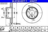 Disc frana ATE 24.0130-0217.1