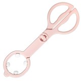 Cleste pentru biberoane sau suzete, antiderapant, rezistent la caldura, forma ergonomica, roz, TPU 1 Variabil Sustinere Roz 0 l 9-12 luni Plastic