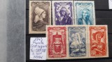 1943-Franta- YT593-598 -MNH