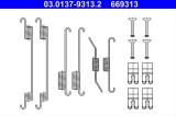 ATE Set accesorii, sabot de frana