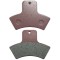 Placute Frana Spate atv LINHAI 300 300cc E2