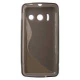 Husa silicon S-line fumurie pentru Huawei Ascend Y300 (U8833)