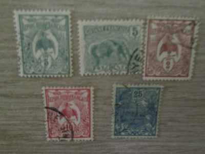 FRANTA COLONII STAMPILATE foto