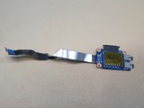 Placa conectori audio + port card SD Lenovo G780