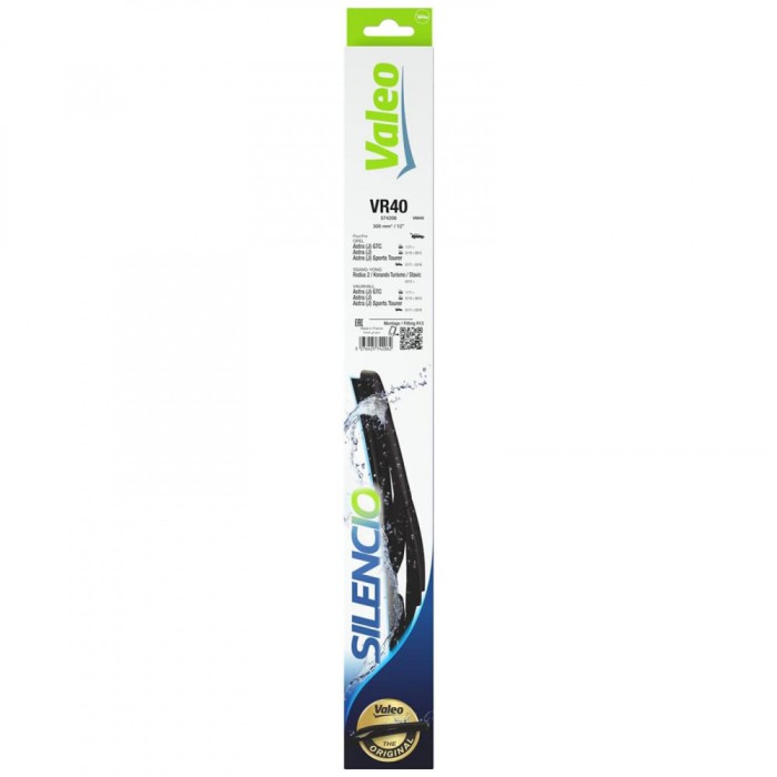 Stergator luneta Valeo Silencio 300mm VR40 pentru Opel Astra J, Ssang-Yong Korando, Rodius II