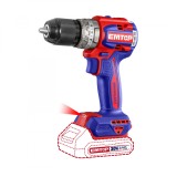 Cumpara ieftin Masina de Gaurit cu Impact EMTOP ECiDL206021, 20V, Motor Fara Perii, Cuplu 60Nm, Mandrina 13mm, Functie de Impact, Lumina LED integrata, Cutie transpo