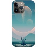 Husa compatibila cu Apple iPhone 13 Pro Max model Space Connection, Silicon, TPU, Viceversa, Transparent, Carcasa