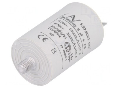 Condensator Motor 8uF 420V foto