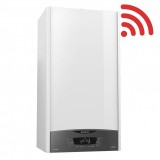 Centrala termica murala in condensare Ariston CLAS ONE WIFI 30, 30 kW, gaz natural + GPL, afisaj LCD, schimbator caldura otel inoxidabil, control voca