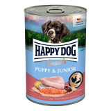 Happy Dog Sensible Puppy &amp;amp; Junior 400 g / pui și somon