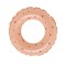 Colac de inot gonflabil pentru copii, portocaliu, model cu cirese,, diametru 66 cm
