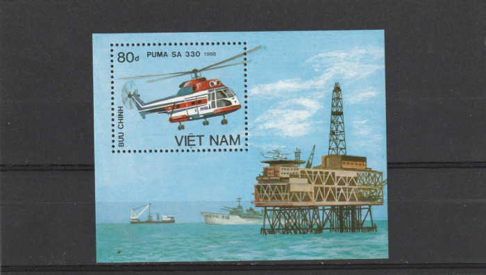 Aviatie ,elicopter ,platforma petroliera,Vietnam.