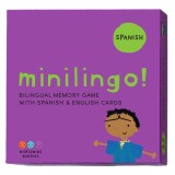 Minilingo Spanish / English Bilingual Flashcards: Bilingual Memory Game with Spanish &amp; English Cards