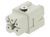 Conector HDC Inserturi Contact Mamă 5 4 PE 10A, TE Connectivity