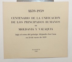ROMANIA EXIL 1959 - CARNET FILATELIC MISCAREA LEGIONARA - CENTENAR PRINCIPATE foto