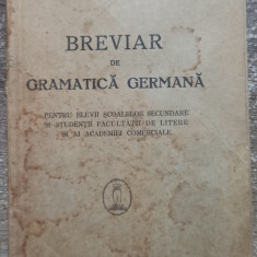 Breviar de gramatica germana - Stefan Cernauteanu, Th. Loewenstein