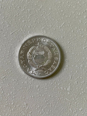 Moneda 1 FORINT - 1989 - Ungaria - KM 575 (228) foto