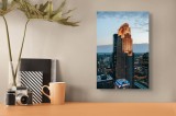 Tablou Canvas pe tema Strălucirii Urbane Moderne, 26 x 39 cm, CMCLASS