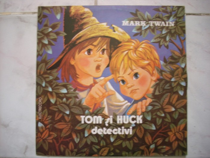 Mark Twain-Tom si Huck detectivi vinil